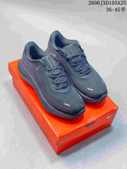 Nike Air Zoom Pegasus Running Shoes White and Charcoal