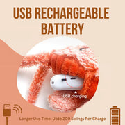Floppy Lobster Interactive Dog Toy | Motion-Sensor USB Rechargeable Pet Toy