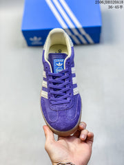 Adidas Gazelle Purple Low-Top Sneakers