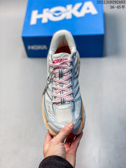 HOKA Mafate Speed 2 Trail Running Shoes Blue Pink
