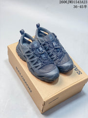 Salomon XA Pro 3D Amphib Low-Top Trail Shoes, Gray