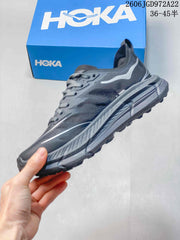 HOKA Mafate Speed 4 Lite Trail Running Shoes, Gray
