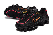Nike Shox TL Black and Orange Sneakers