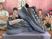 Nike Blue Gray Low-Top Basketball Sneakers