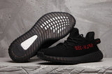 Yeezy 350 V2 Black Knit Sneakers
