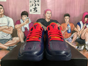 Nike Kobe Basketball Shoes in Navy, Red and Orange