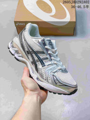 ASICS GEL-KAYANO 14 Silver Mesh Sneakers 1201A019-700