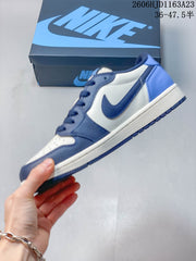 Jordan Air Jordan 1 Low Sneakers in Blue and White IX5004-121