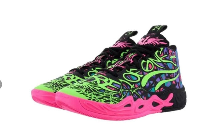 Colorful Low-Top Basketball Sneakers