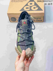 Nike ACG Mountain Fly Outdoor Sneakers in Green and Gray