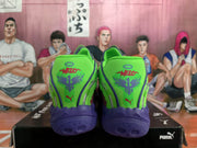 Puma Melo Basketball Shoes Burgundy Purple