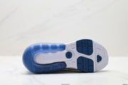 Nike Air Max 270 White and Blue Sneakers JFD268-FZJ