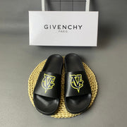 Givenchy Slide Sandals with Graphic Strap