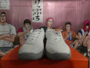 Nike Zoom White and Grey Basketball Shoes