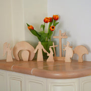 ✝️Jesus Tomb Easter Scene Wooden Decoration