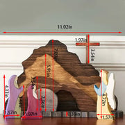 ✝️Jesus Tomb Easter Scene Wooden Decoration