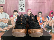 Nike Foamposite-Style Sneakers Bronze Black