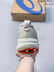 ASICS Gel-Kayano 33 Road Running Shoes, White and Orange