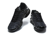 Nike Air Max Plus Black and Silver Sneakers