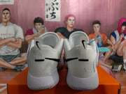 Nike White Black Basketball Sneakers