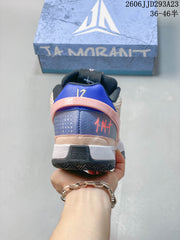 Nike Ja 1 EP Basketball Shoes, Pink and Blue, DR8786