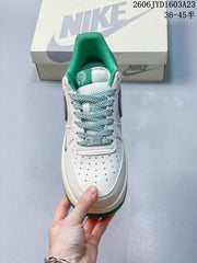 Nike Air Force 1 '07 Low White Green Sneakers