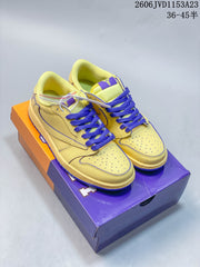 Nike Kobe 1 Low Yellow and Purple Sneakers JVD1153A23