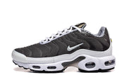 Nike Air Max Plus Dark Gray and White Sneakers