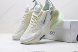 Nike Air Max 270 Sneakers in Ivory and Pale Green IO9884-001