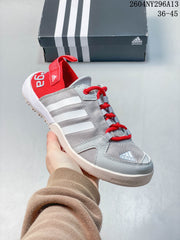 adidas TERREX DAROGA TWO 13 H.RDY Water Shoes, Gray and Red