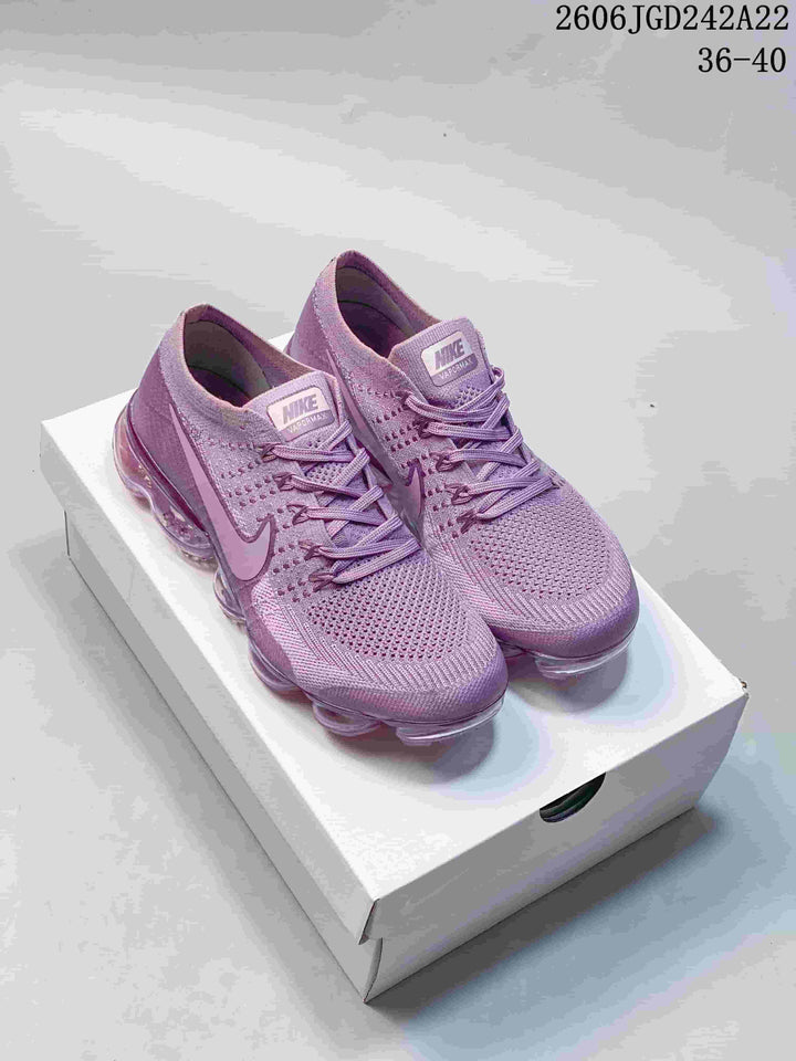 Nike VaporMax Flyknit Women's Sneakers, Purple, JGD242A22