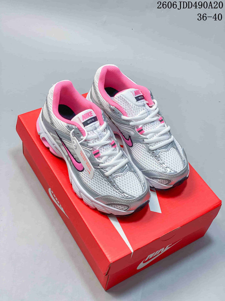 Nike Air Max Moto 2K Women's Sneakers Silver Pink HQ2056-101