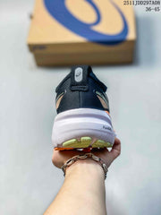 ASICS GEL-KAYANO Running Shoes, Black and Lime