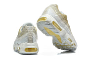 Nike Air Max 95 TT Sneakers, White and Gold