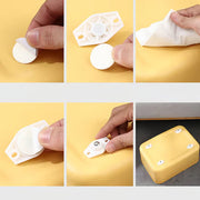 Universal 360° Rotating Self-Adhesive Wheels Set