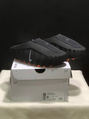 Nike Mind 001 Black and Chrome Crimson Slides HQ4307-001