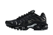 Nike Air Max Plus Black and Silver Sneakers