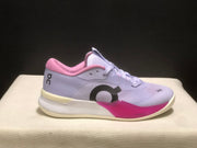 On THE ROGER Pro 3 Clay Tennis Shoes, Lilac and Pink