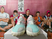 Adidas Crazy BYW X Pink and Aqua Basketball Sneakers