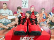 Nike Air Flight Sneakers Red Black