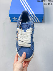 Adidas Campus 00s Denim Low-Top Sneakers, Blue
