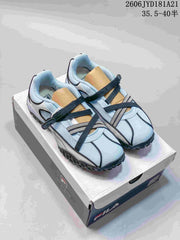 FILA Pebble Sandal in Light Blue and White