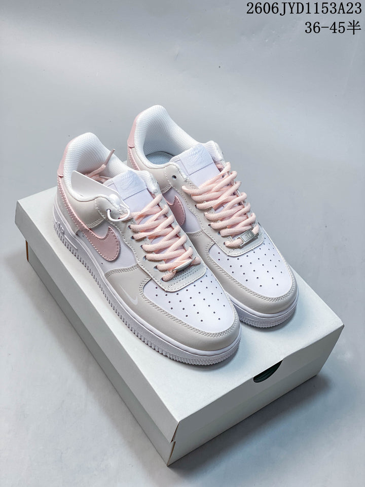 Nike Air Force 1 Low Sneakers White Pink