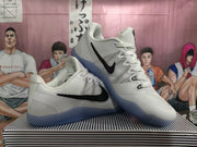 Nike Kobe 8 Basketball Shoes White Black Ice Blue