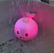 Spraying Whale Bath Toy | LED Light-Up Water Toy for Babies & Toddlers