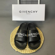 Givenchy Slide Sandals with Graphic Strap