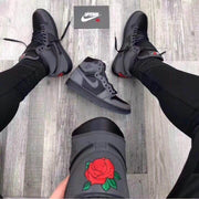 Jordan Air Jordan 1 High Black Rose Sneakers