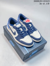 Jordan Air Jordan 1 Low Sneakers in Blue and White IX5004-121