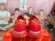 Nike Basketball Sneakers White Red Orange