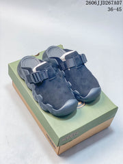 KEEN Hyperport Clog Leather Closed-Toe Sandals, Navy